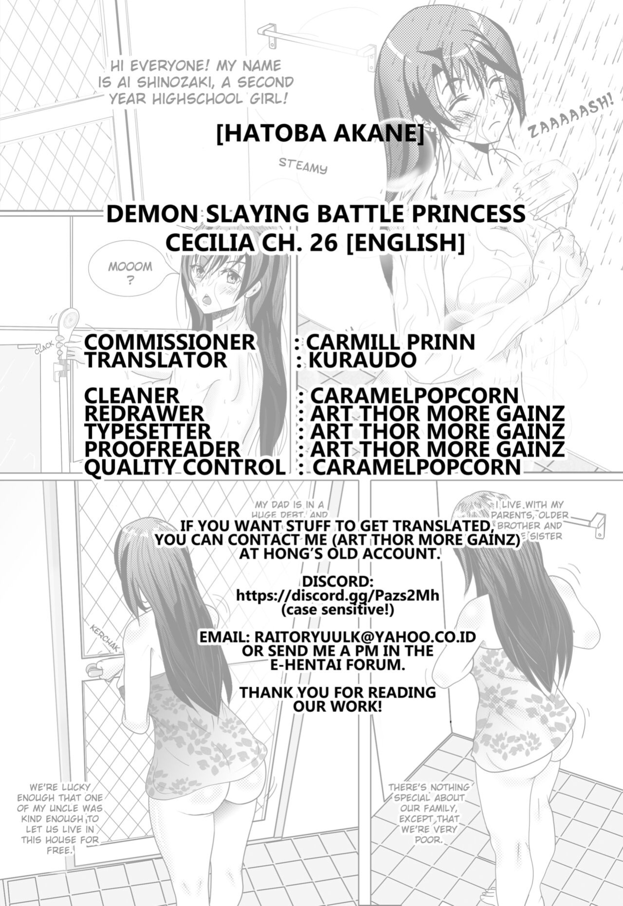 [Hatoba Akane] Touma Senki Cecilia Ch. 26 | Demon Slaying Battle Princess Cecilia Ch. 26 [Kuraudo]