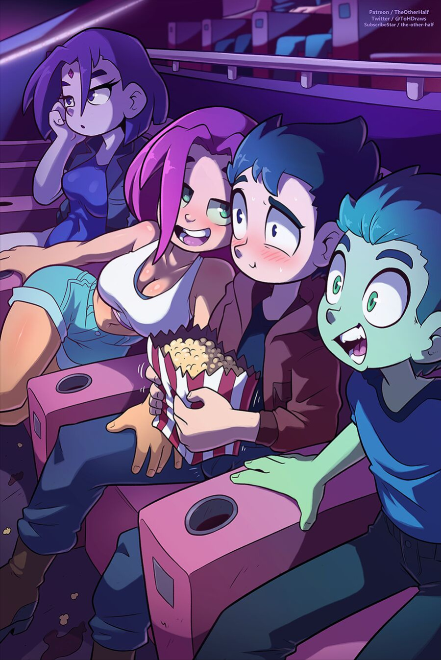 [TheOtherHalf] Go To The Movies (Teen Titans)