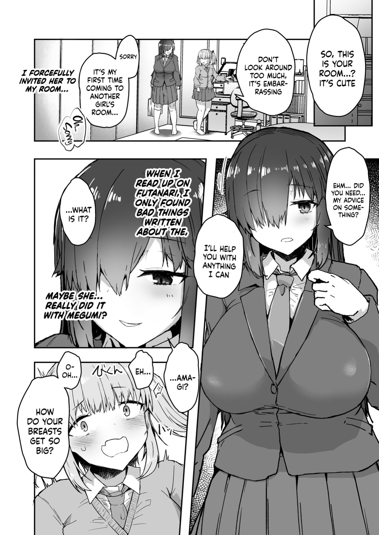 [Contamination (eigetu)] Futa Musume ni Itazura Shicha Ikemasen -Amagi Risa Hen-