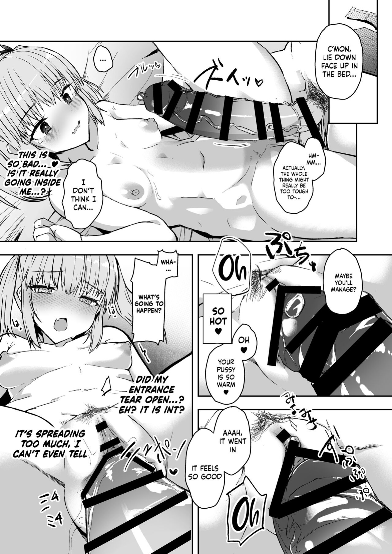 [Contamination (eigetu)] Futa Musume ni Itazura Shicha Ikemasen -Amagi Risa Hen-
