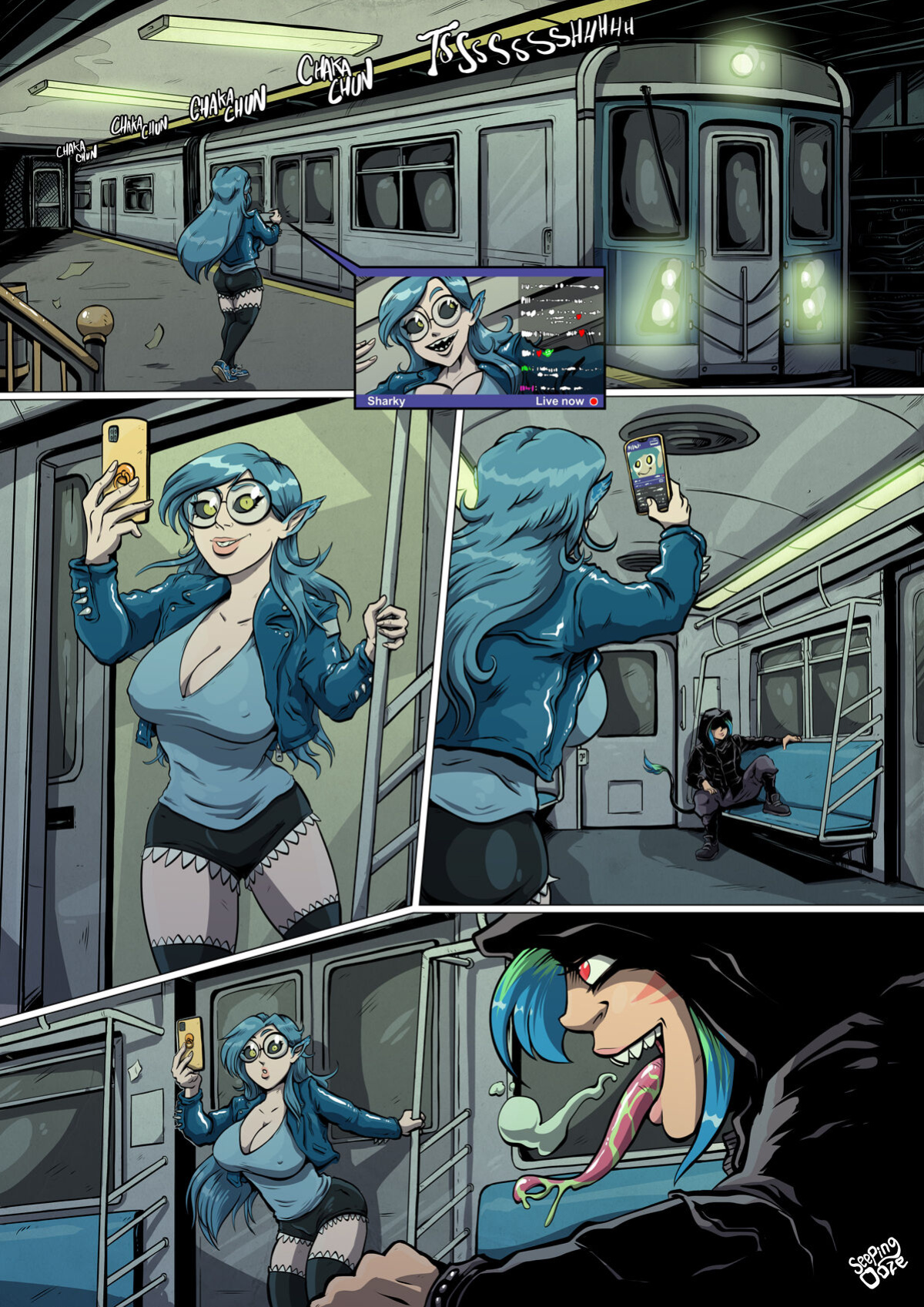 [Seeping Ooze] Symbiote Catgirl