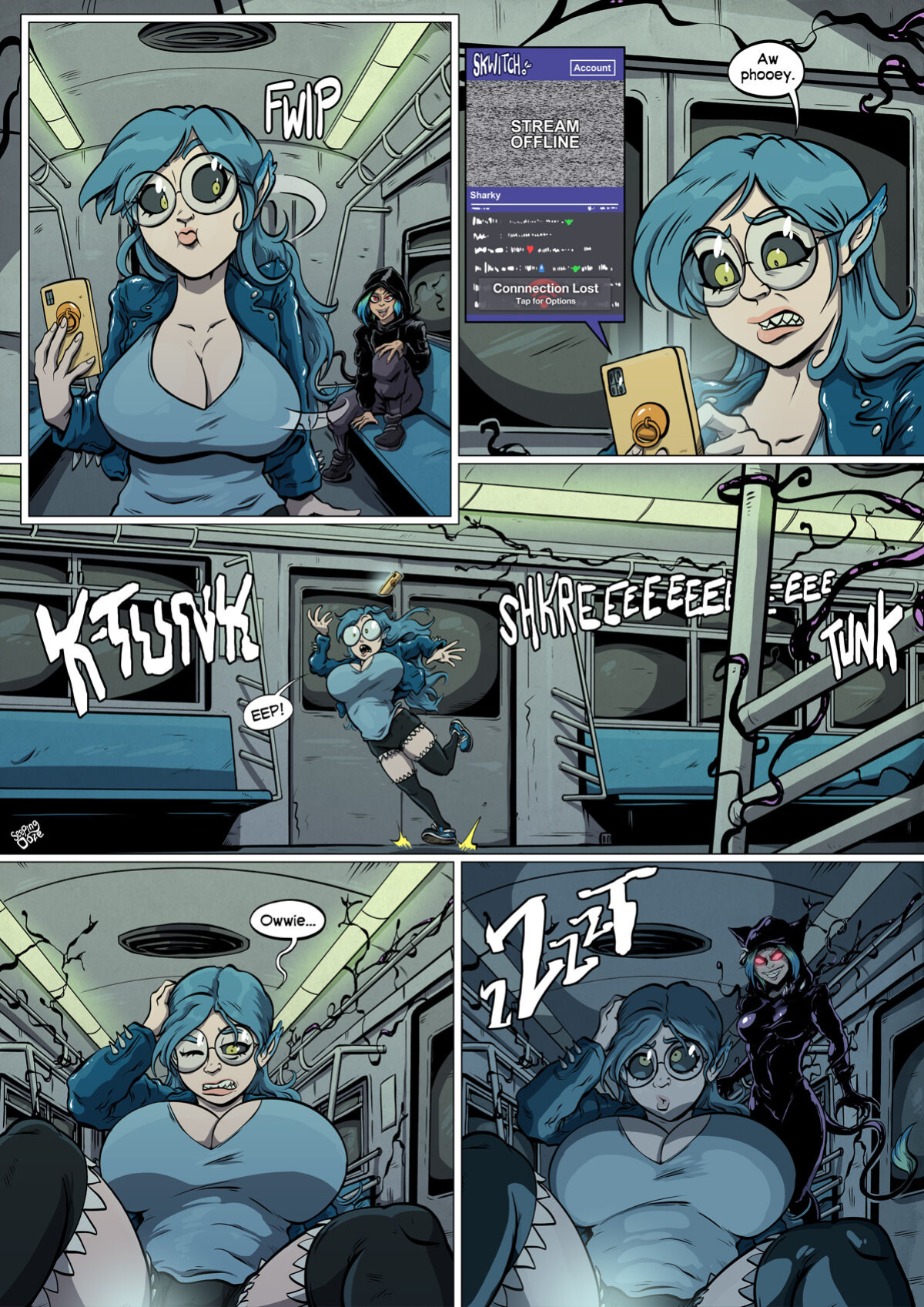 [Seeping Ooze] Symbiote Catgirl