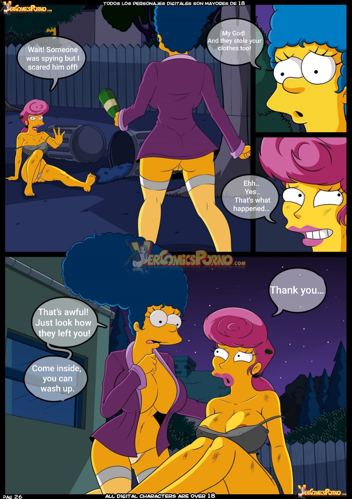 Marge Simpson and Wanda