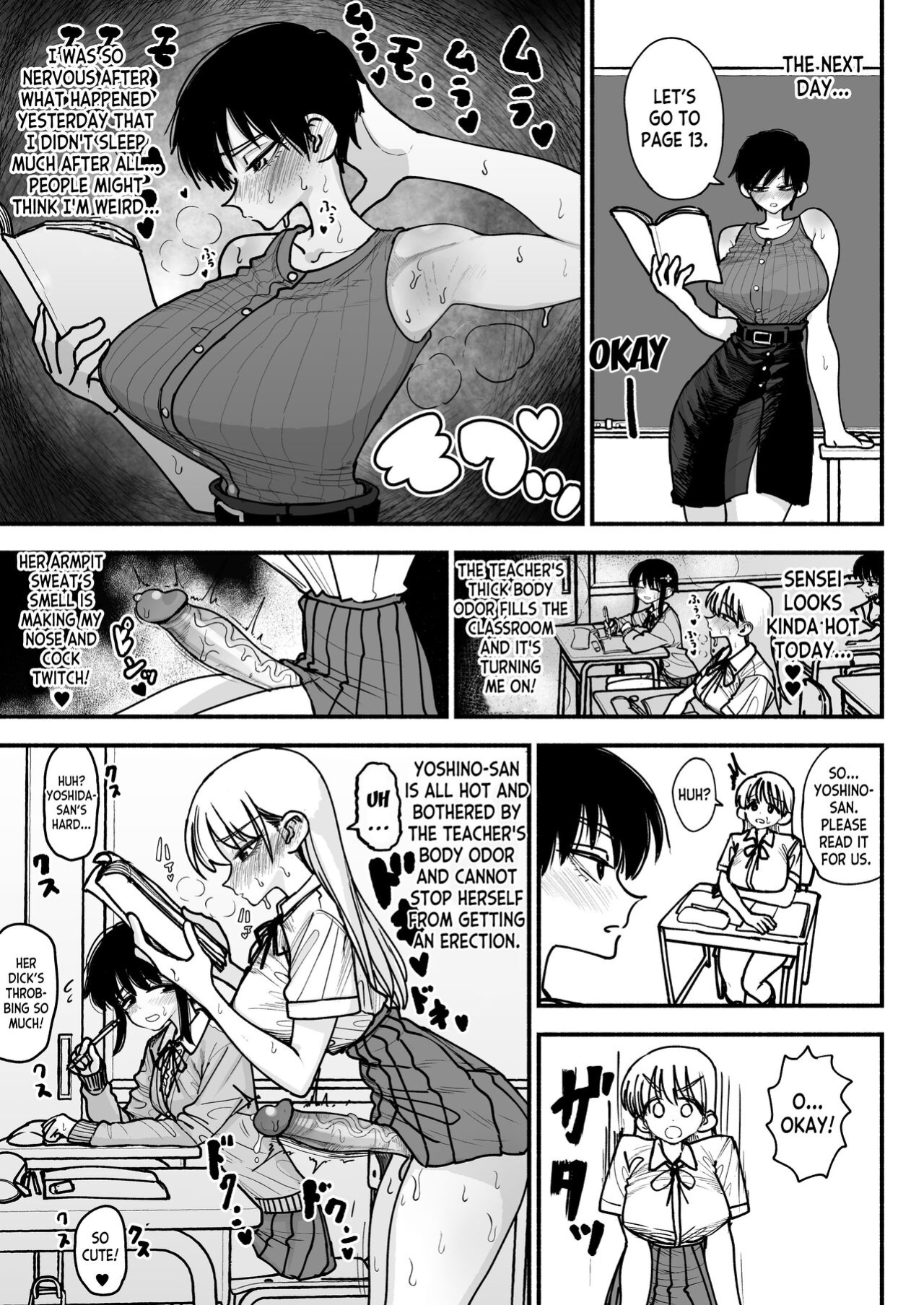 [Nagayama (Agagaga)] Futanari Joshikou no Onaho ~Itsudemo Sex Sasete Kureru Kiyowa de Yasashii Koushinchou Kyonyuu Sensei~ [desudesu]