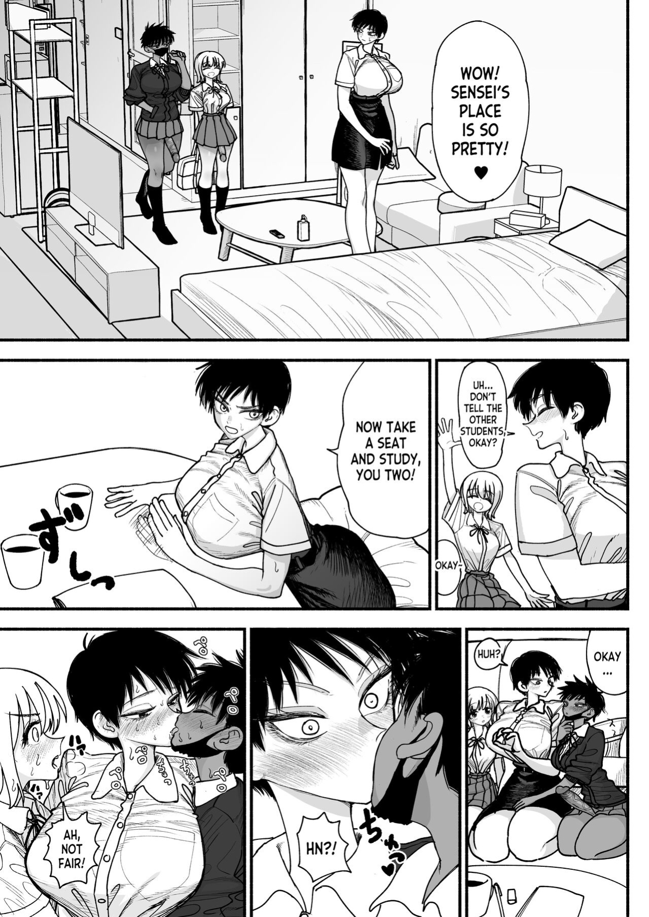 [Nagayama (Agagaga)] Futanari Joshikou no Onaho ~Itsudemo Sex Sasete Kureru Kiyowa de Yasashii Koushinchou Kyonyuu Sensei~ [desudesu]