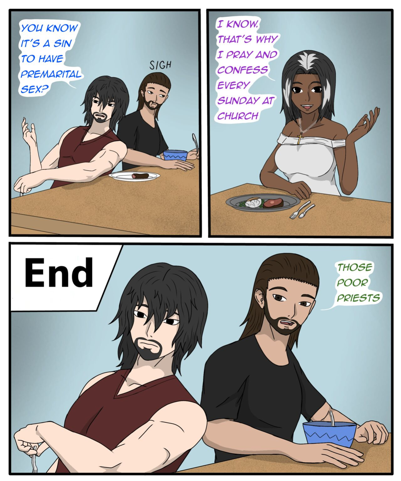 (TheScion) Three's Company- Oh Lord