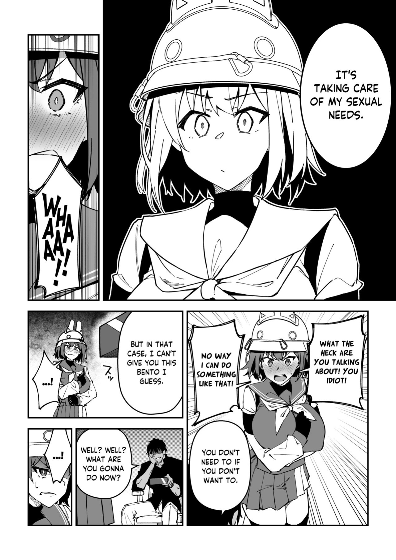 [Syunichi Kansuu (Syunichi)] Yokujou Usagi no Shokushou Choutatsu Sakusen | Lusty rabbit's mission to secure food supply (Blue Archive) [Tea Party Scans]