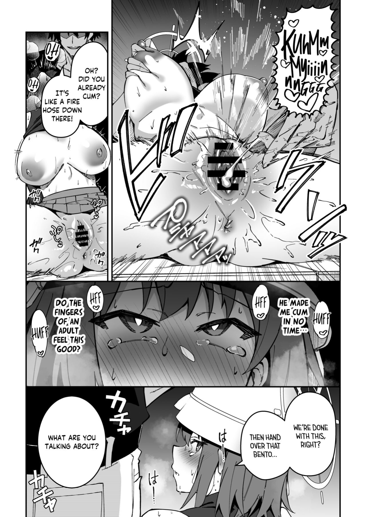 [Syunichi Kansuu (Syunichi)] Yokujou Usagi no Shokushou Choutatsu Sakusen | Lusty rabbit's mission to secure food supply (Blue Archive) [Tea Party Scans]