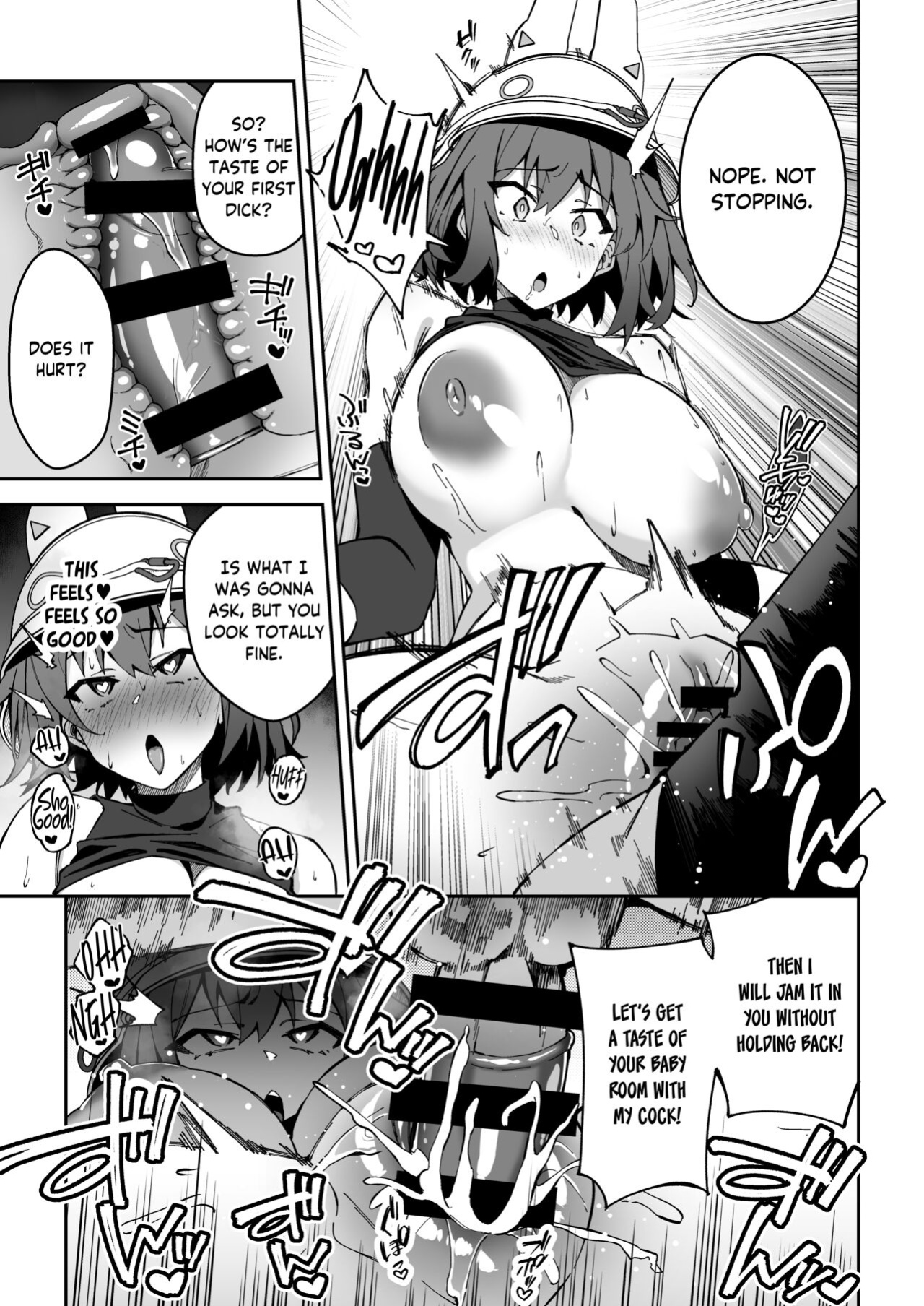 [Syunichi Kansuu (Syunichi)] Yokujou Usagi no Shokushou Choutatsu Sakusen | Lusty rabbit's mission to secure food supply (Blue Archive) [Tea Party Scans]