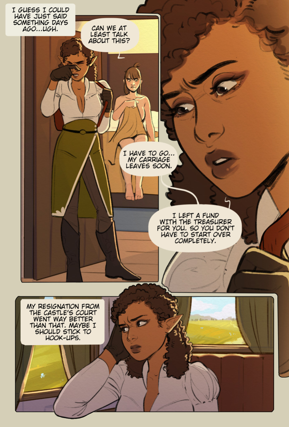 Tempering the Queen - a NSFW comic by Alimony (prologue)