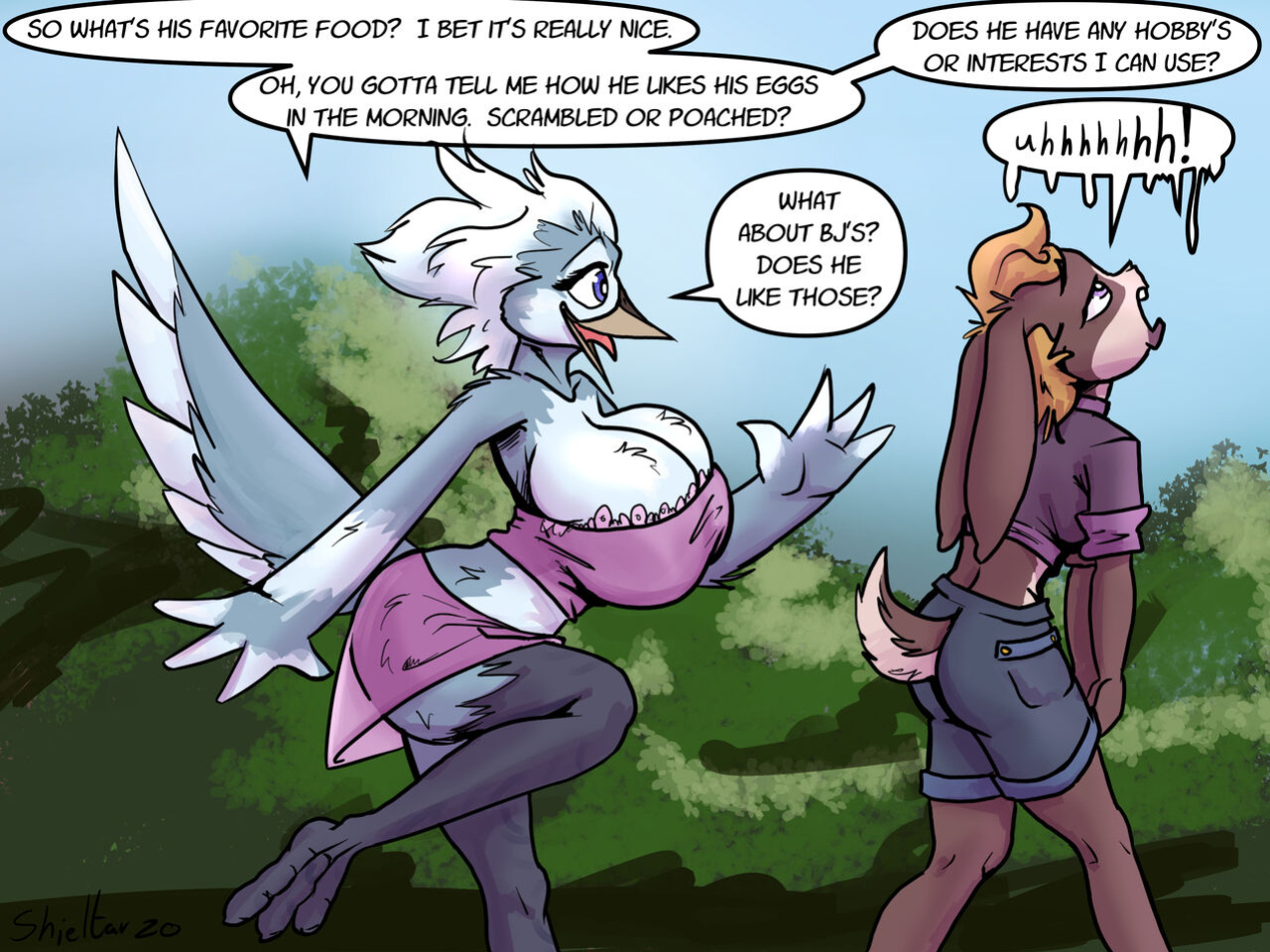 Rhona & Buds Backfiring Revenge (By shieltar)