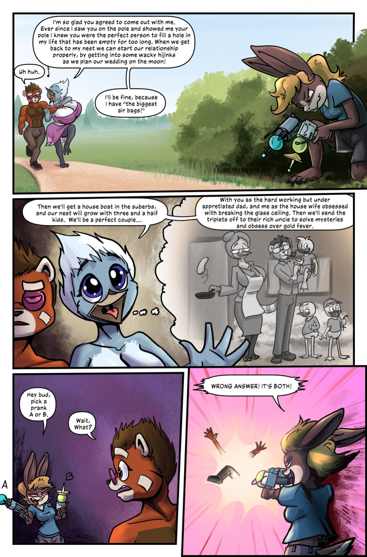 Rhona & Buds Backfiring Revenge (By shieltar)