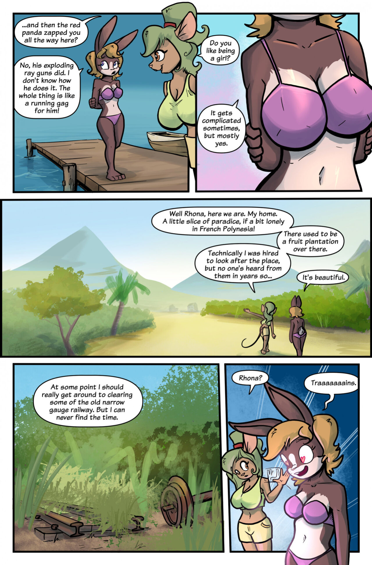 Rhona & Buds Backfiring Revenge (By shieltar)