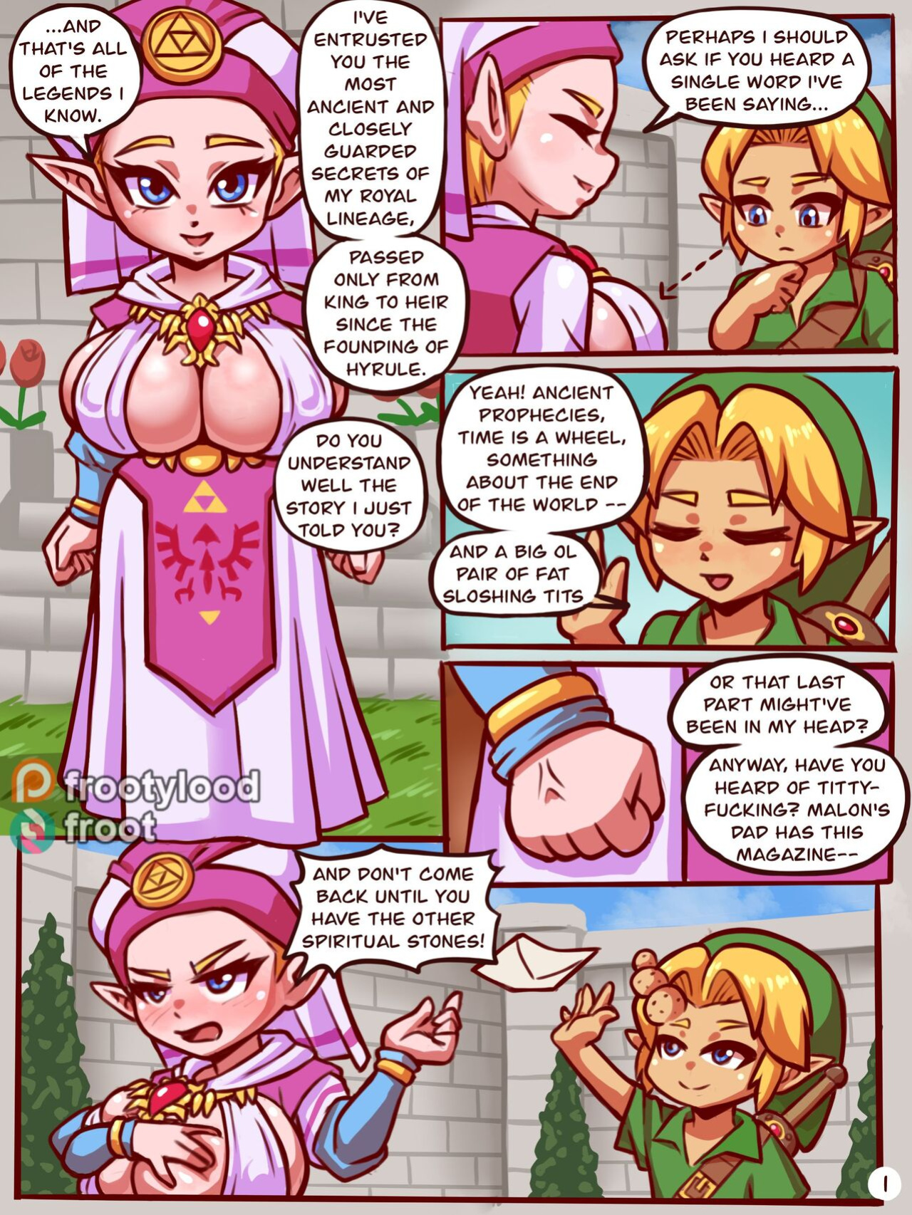 Orgasms of Time - Chapter 1 (The Legend of Zelda) [Mossy Froot]