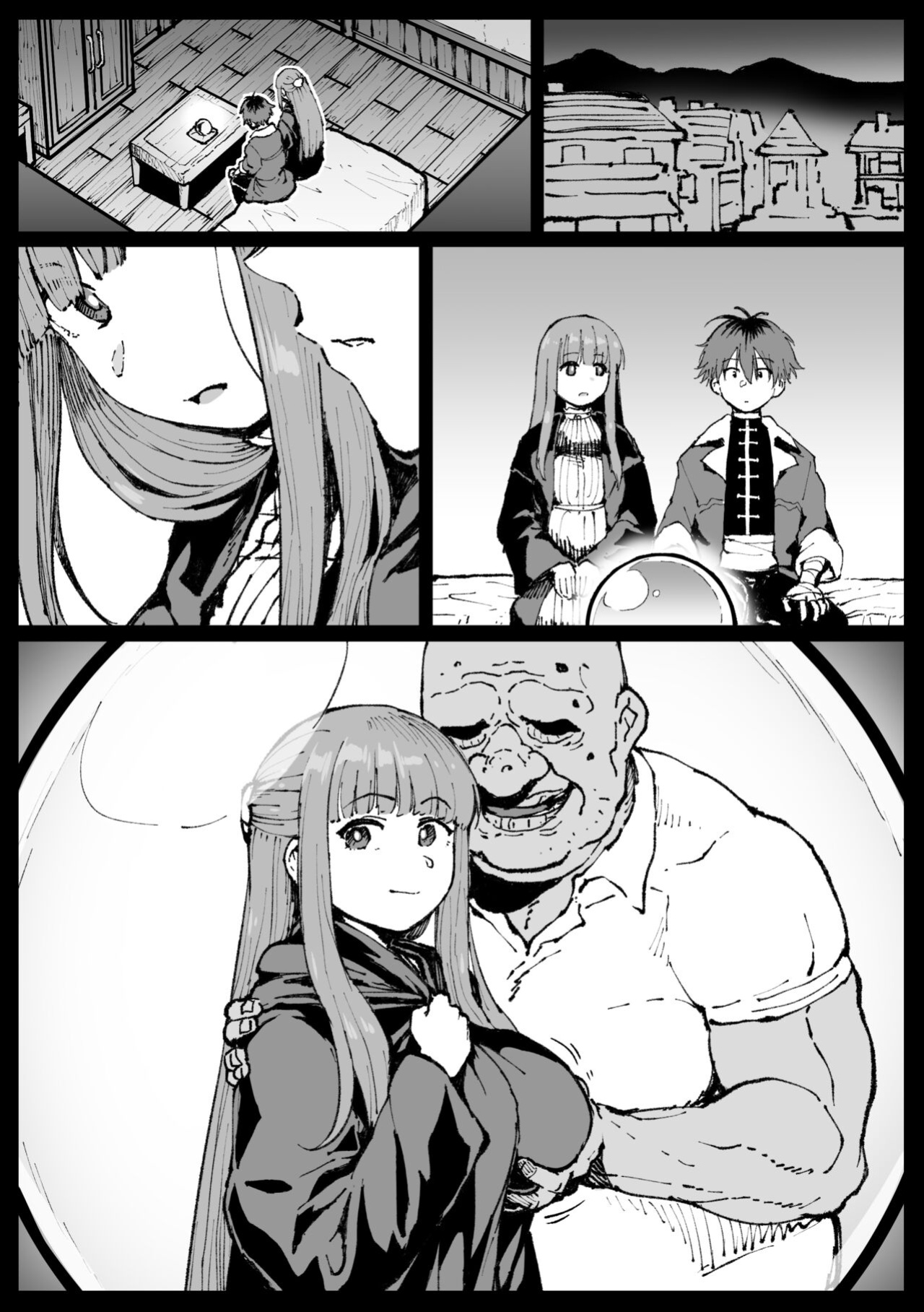 [Ahemaru] Fern-san did her best (Sousou no Frieren) [Gagak_Ireng]