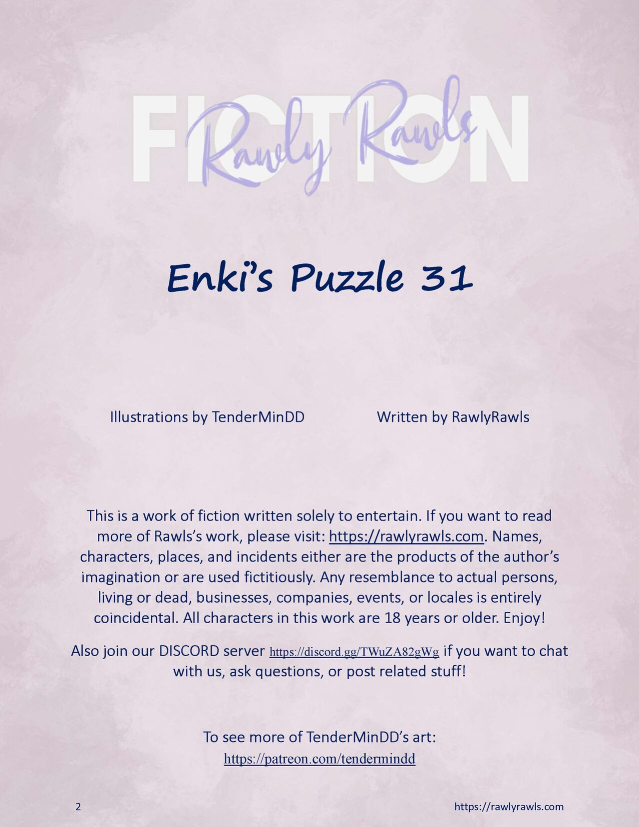 Enki's Puzzle [TenderMindd , RawlyRawls] - 31 - English
