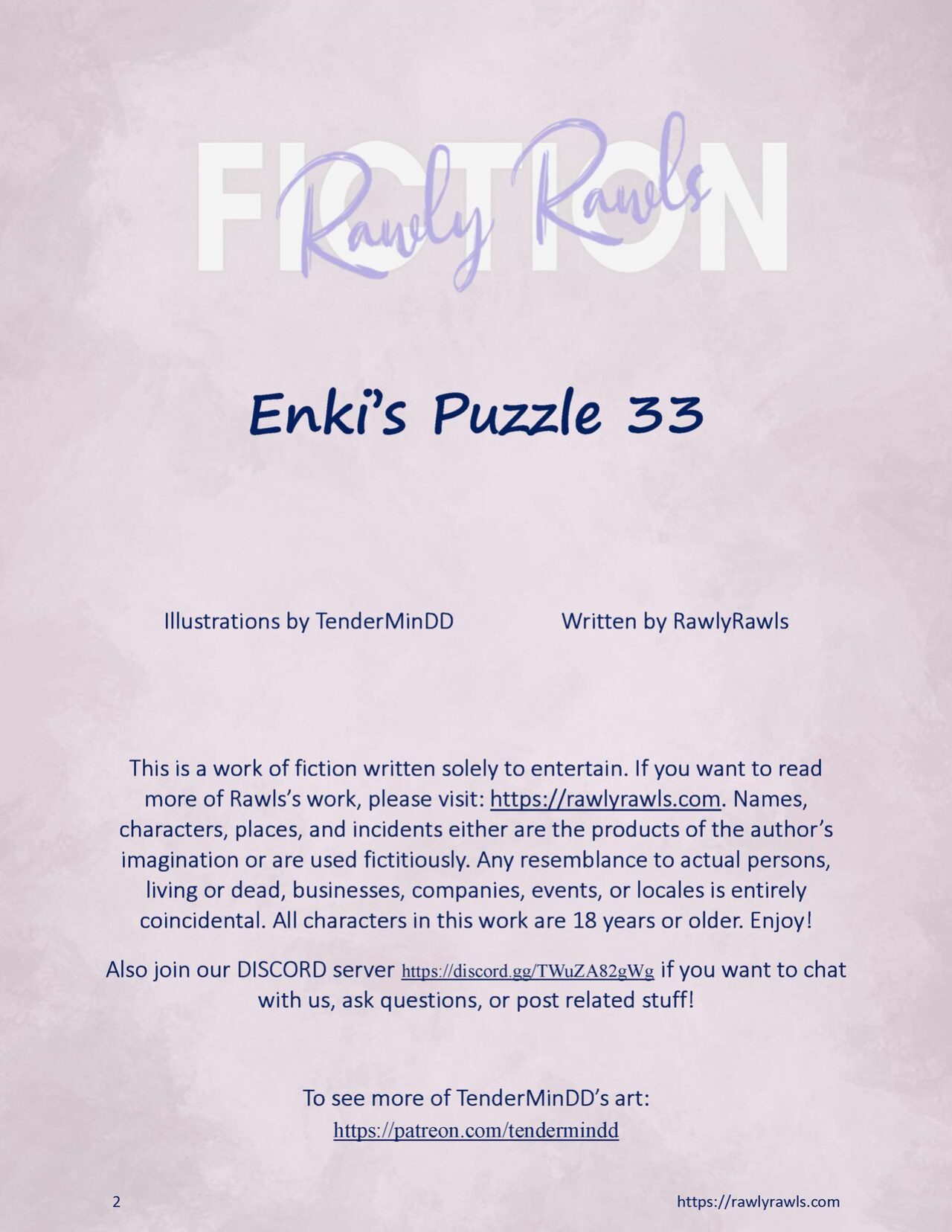 Enki's Puzzle [TenderMindd , RawlyRawls] - 33 - English
