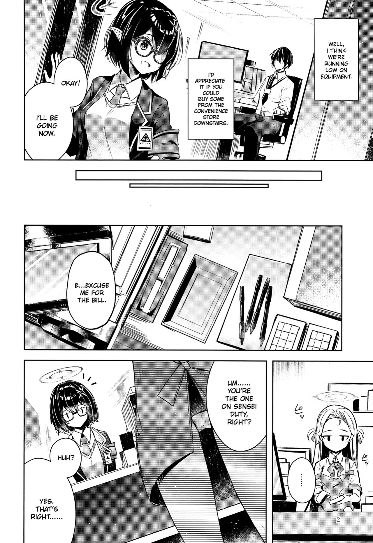 (Sensei no Archive 10) [Midorineko (Midori)] Warui Ko (Blue Archive) [DAJI's TLs]