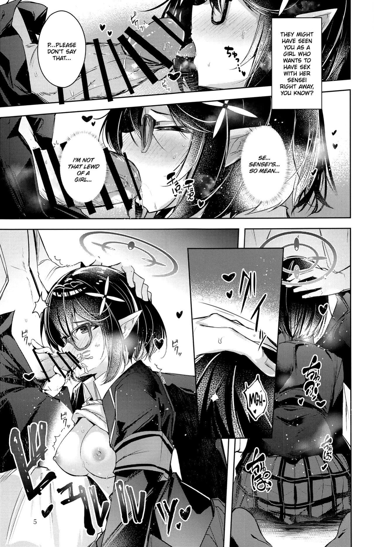 (Sensei no Archive 10) [Midorineko (Midori)] Warui Ko (Blue Archive) [DAJI's TLs]