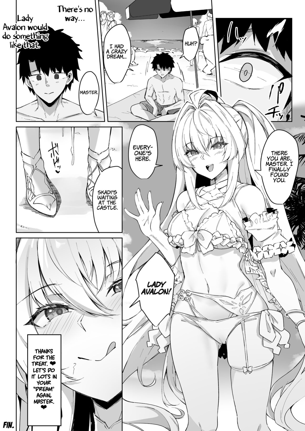 [Tiusan Kingdom (Kazamitiu)] Chaldea Midsummer Vacation Lady ❤ Avalon Edition (Fate/Grand Order) [LunaticSeibah]