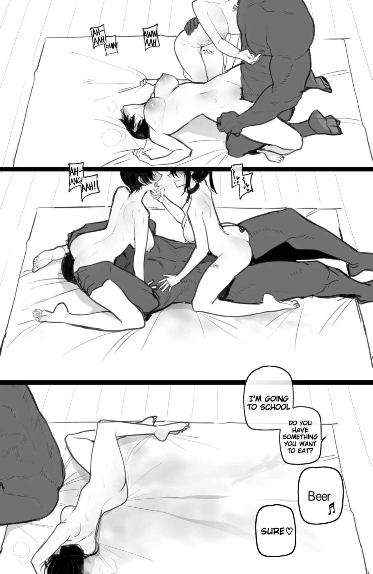 Korean Girl in America + Mother and Daughter BBC Corruption [Color + B&W] [Ratatatat74]