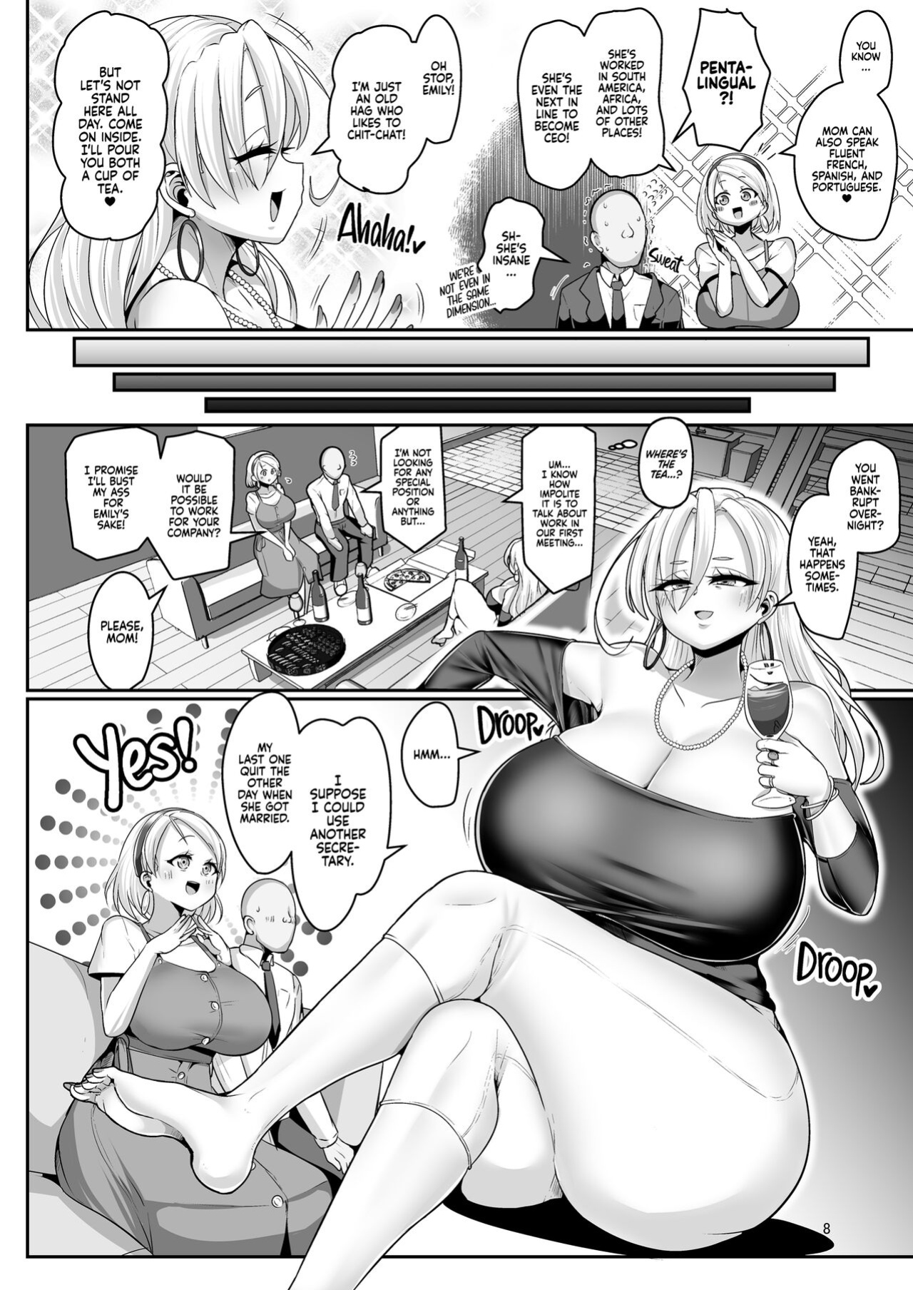 [Shinshunshantonshou (Bukatsu)] H Daisuki Kinpatsu Hakujin Bakunyuu Ryuugakusei ga Tonari no Heya ni Hikkoshite Kita!! 2 | A Nymphomaniac Blonde Exchange Student with Gigantic Tits Moved in Next Door!! 2