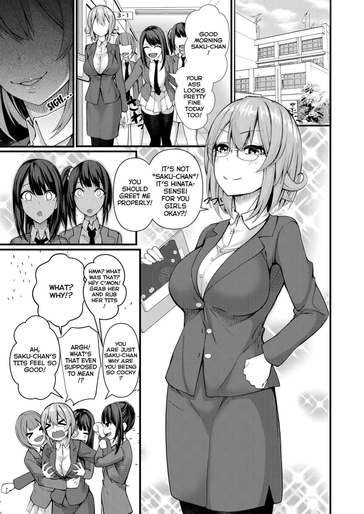 Futanari Gym Employee Serious Highschool Teacher