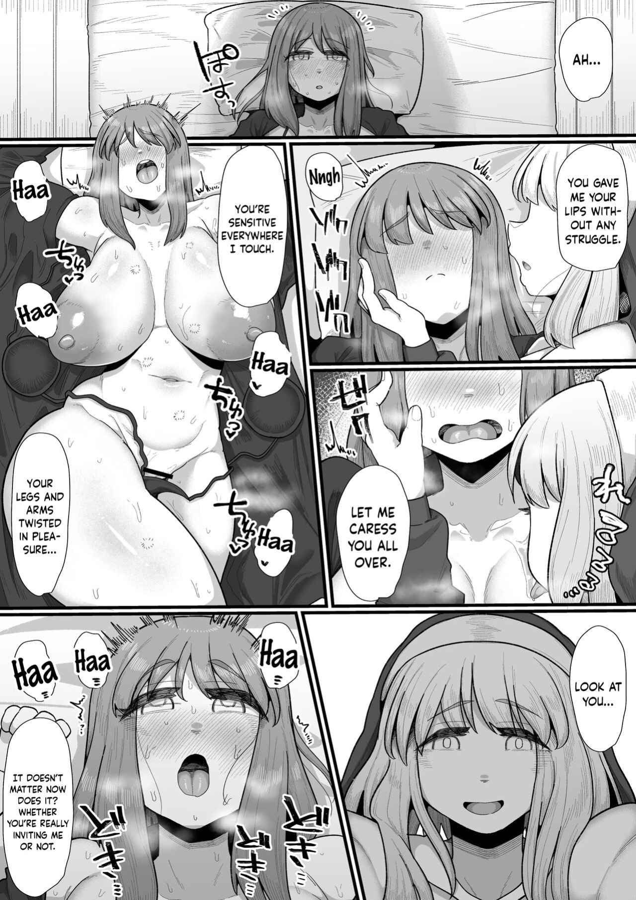 [Ebi no Implant (Shrimp Cake)] Onna Boukensha × Futanari, Nani mo Okoranai Hazu ga Naku… [Keeez Translations]