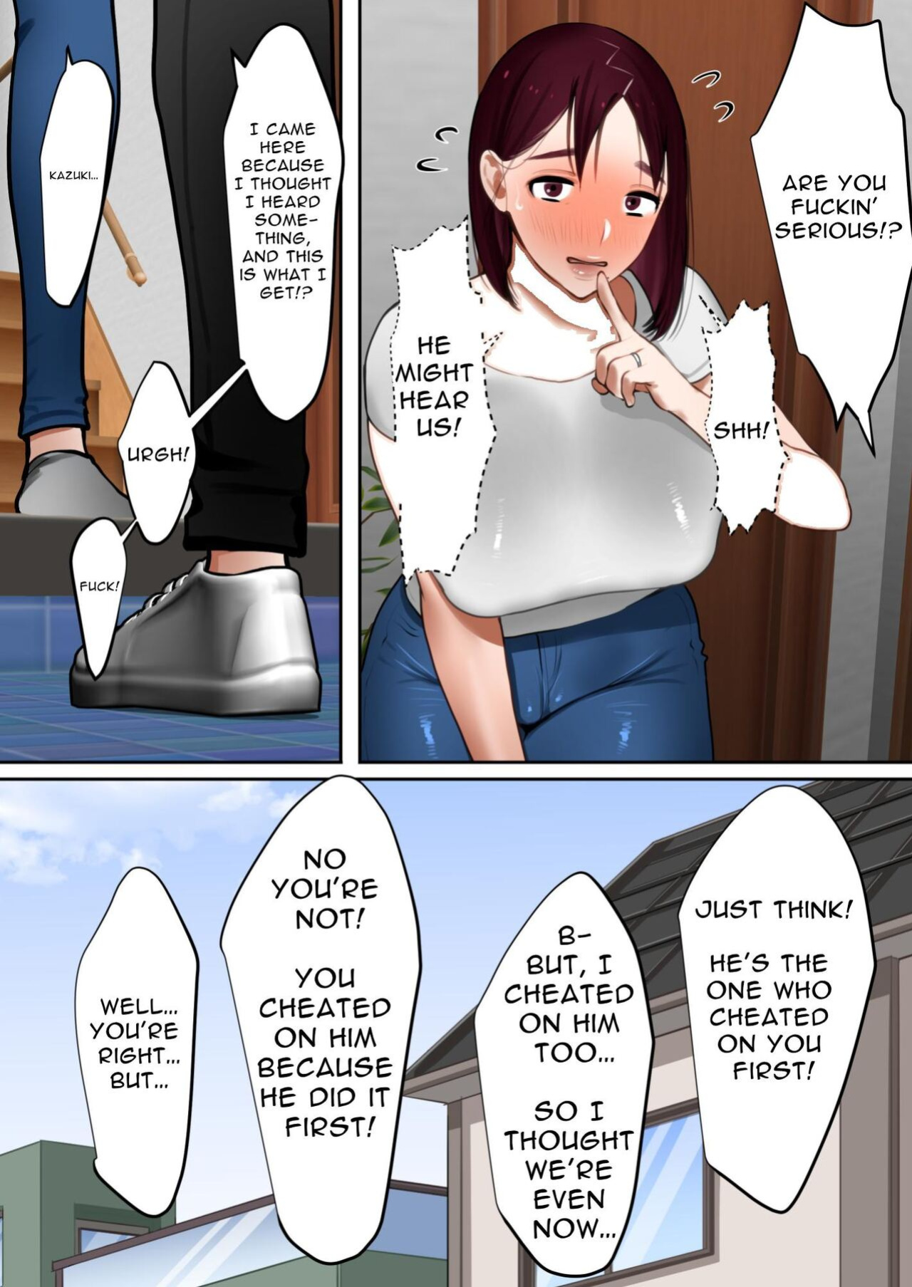 [bomubomuburin (Tooyama Burin)] Tensei Shitara Galge no Shujinkou ni Natteita node Heroine no Haha o Kouryaku Shimasu | I Reincarnated as an Adult Game Protagonist, so I decided to go for the Heroine's Mother ~Manami~ [Solid Rose]