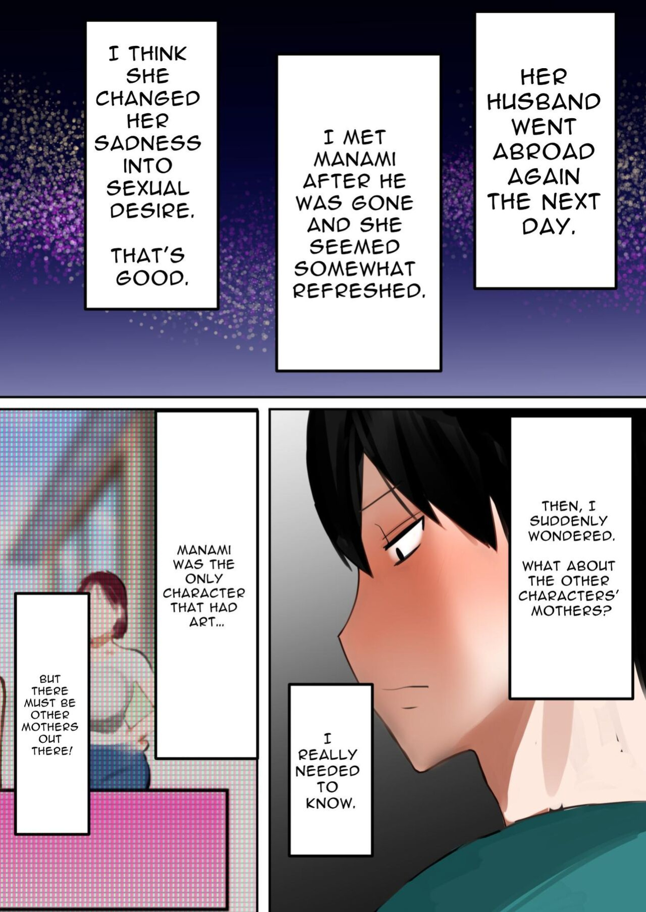 [bomubomuburin (Tooyama Burin)] Tensei Shitara Galge no Shujinkou ni Natteita node Heroine no Haha o Kouryaku Shimasu | I Reincarnated as an Adult Game Protagonist, so I decided to go for the Heroine's Mother ~Manami~ [Solid Rose]