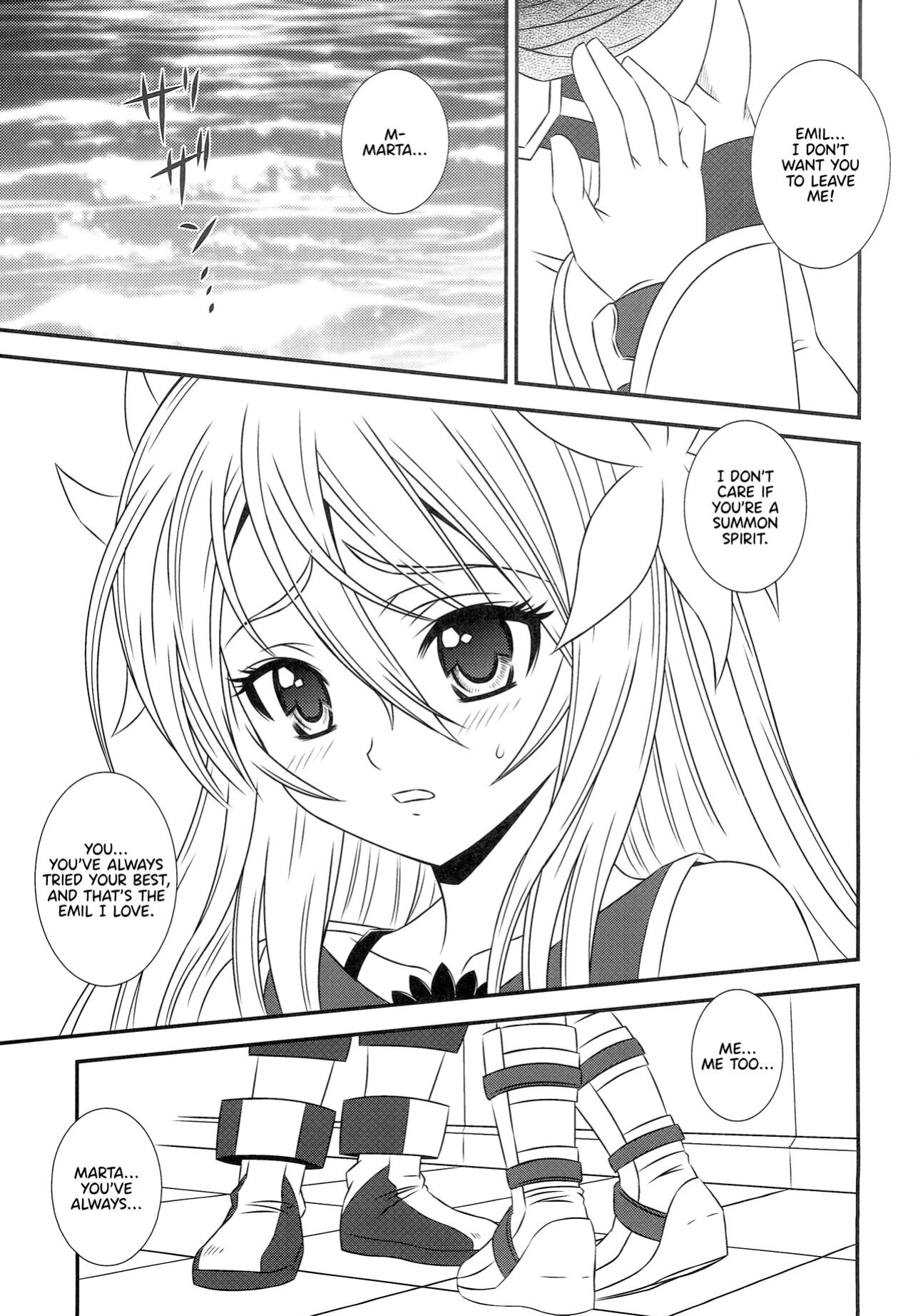 (C75) [PISCES (Hidaka Ryou)] Kokoro no Keiyakusha | Pact of the Heart (Tales of Symphonia) [TRJR]
