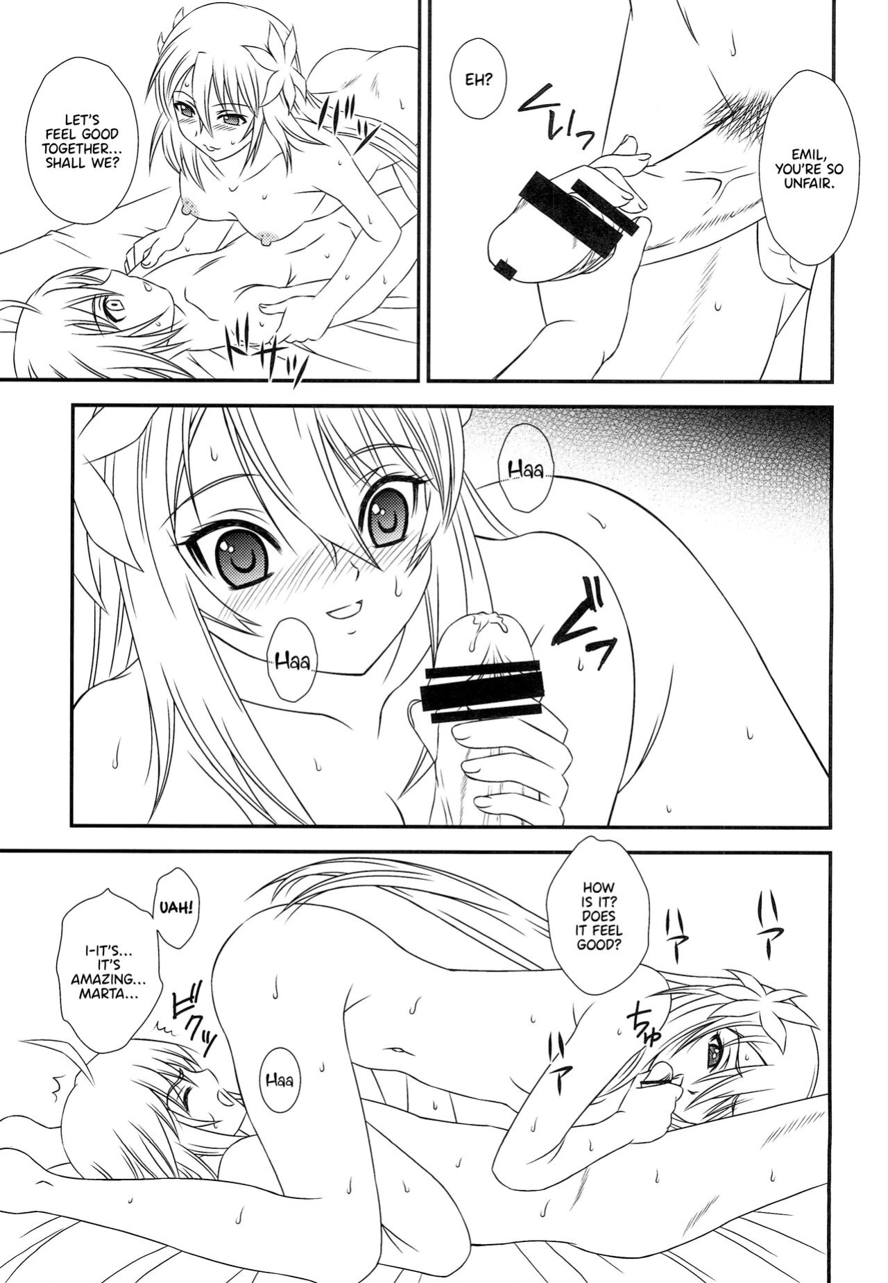 (C75) [PISCES (Hidaka Ryou)] Kokoro no Keiyakusha | Pact of the Heart (Tales of Symphonia) [TRJR]