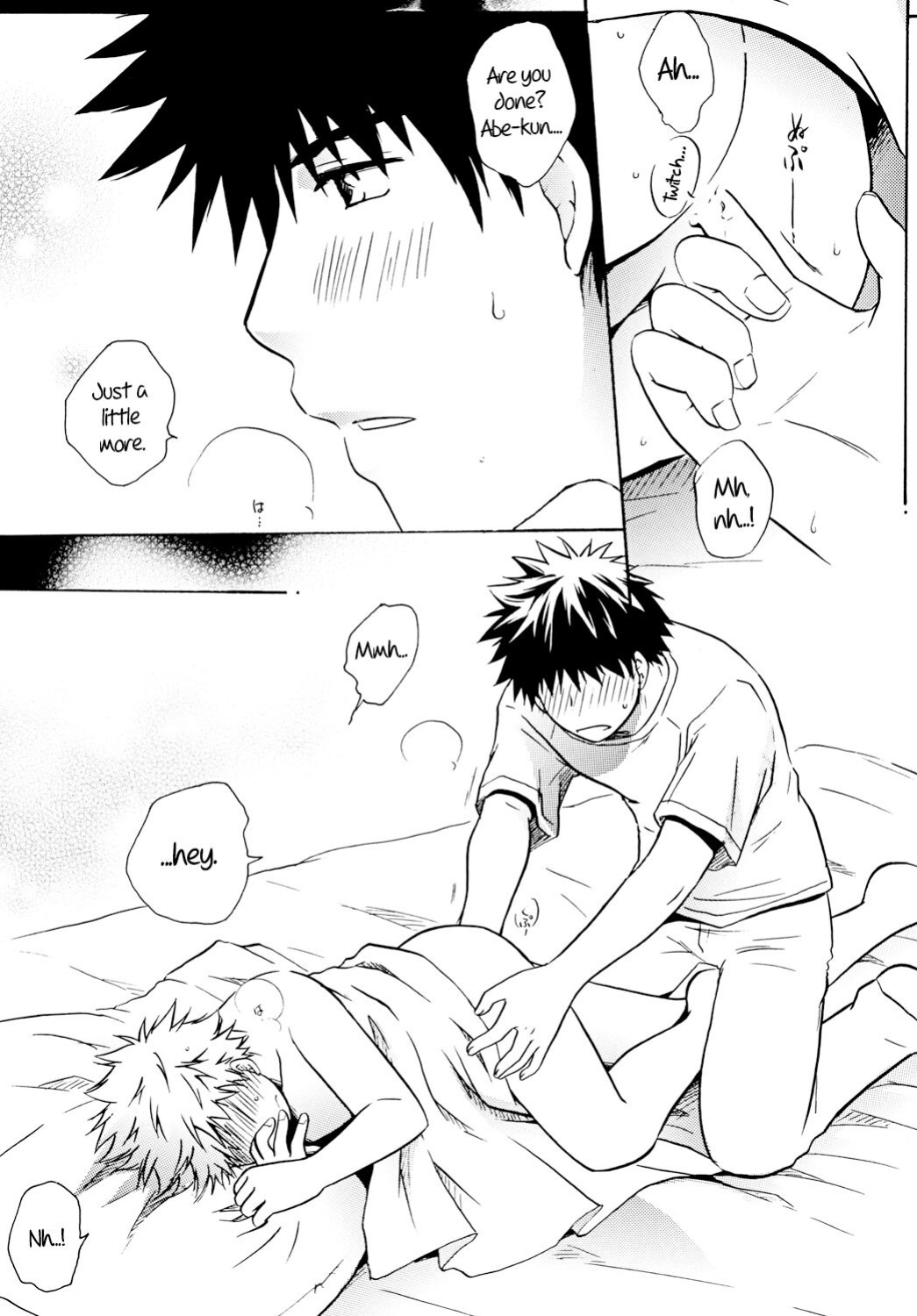 [Viva Mikinosuke (Katazaki Miki)] Dakishimete Suki to Itte | Hold Me and Tell Me You Love Me (Ookiku Furikabutte) [alparslan]