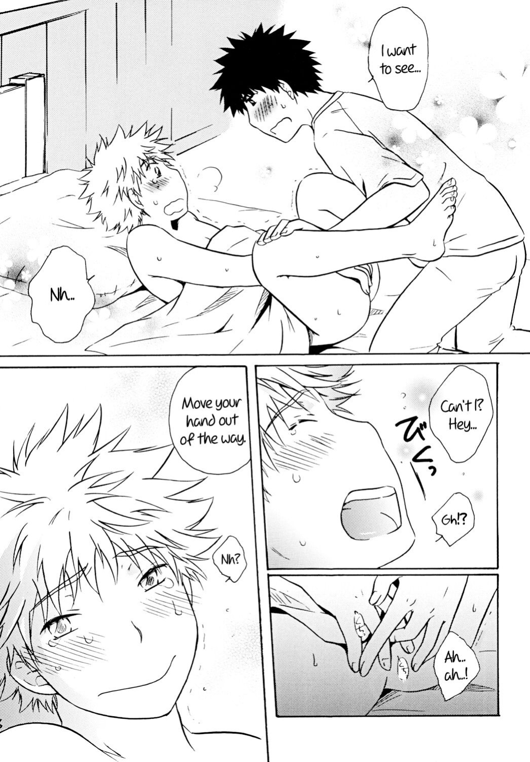 [Viva Mikinosuke (Katazaki Miki)] Dakishimete Suki to Itte | Hold Me and Tell Me You Love Me (Ookiku Furikabutte) [alparslan]