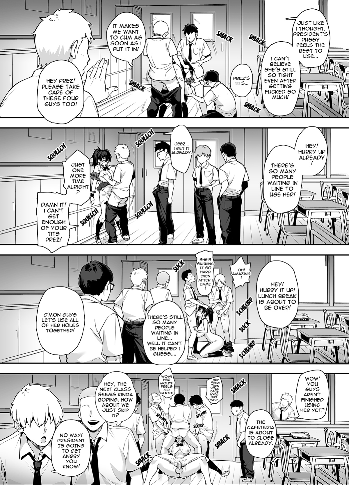 Rumor Has It That the New President of the Disciplinary Committee Has a Huge Rack Vol.1+2