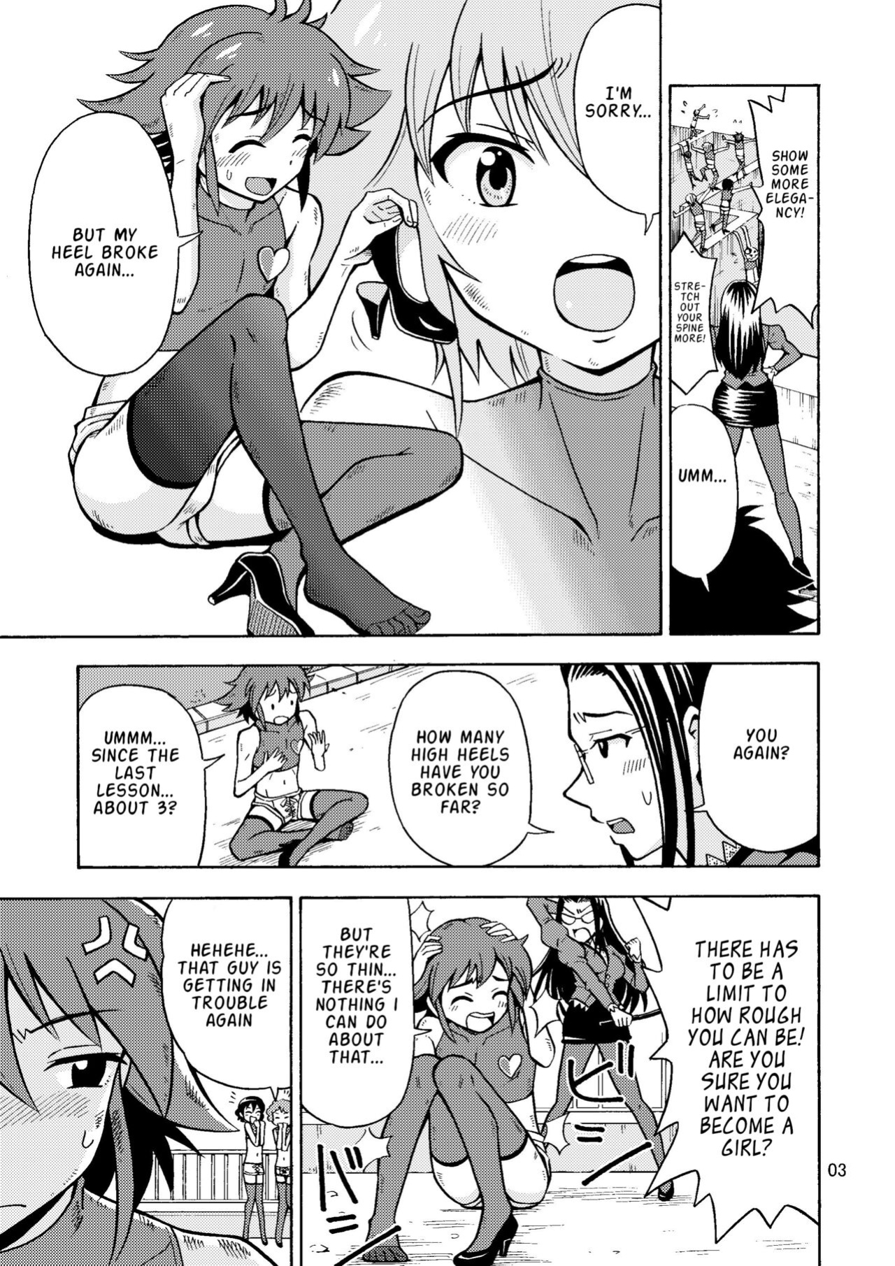 [Yoshida Gorou Shoukai (Yoshida Gorou)] Tsudoe TS Kyoushuujo Part 1 [ToodlesTL]