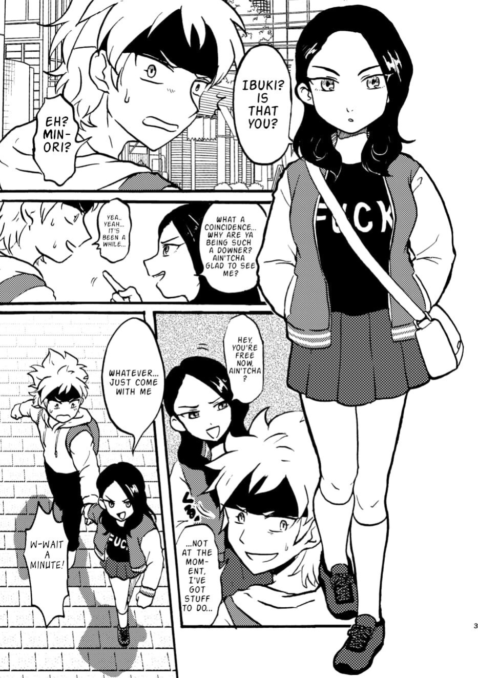 [Mousou Zukan (nietagiru)] Don't Stop! Minori-chan (Inazuma Eleven GO Galaxy) [ToodlesTL]