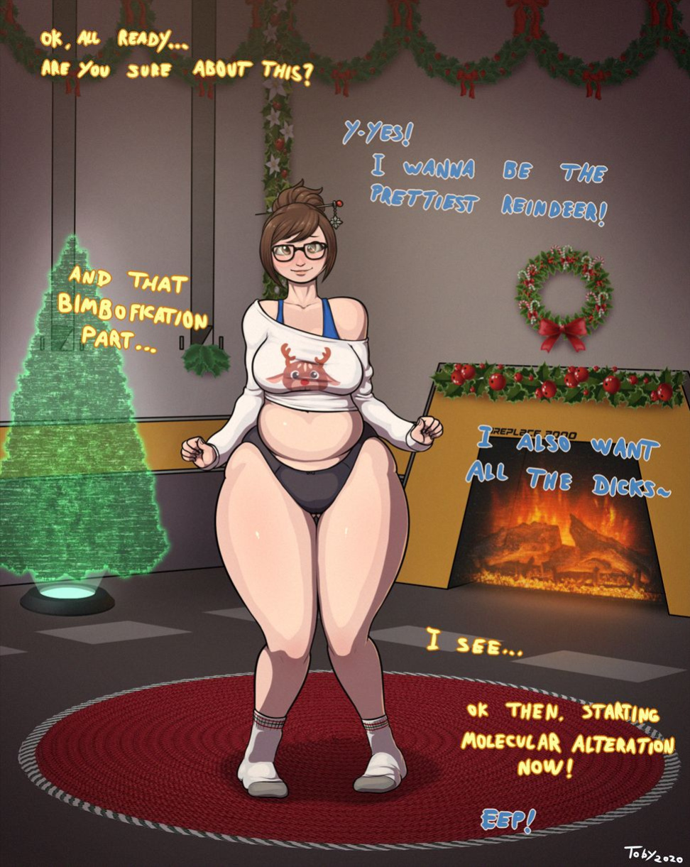 [Tobyart] Bimbo Reindeer (Overwatch)