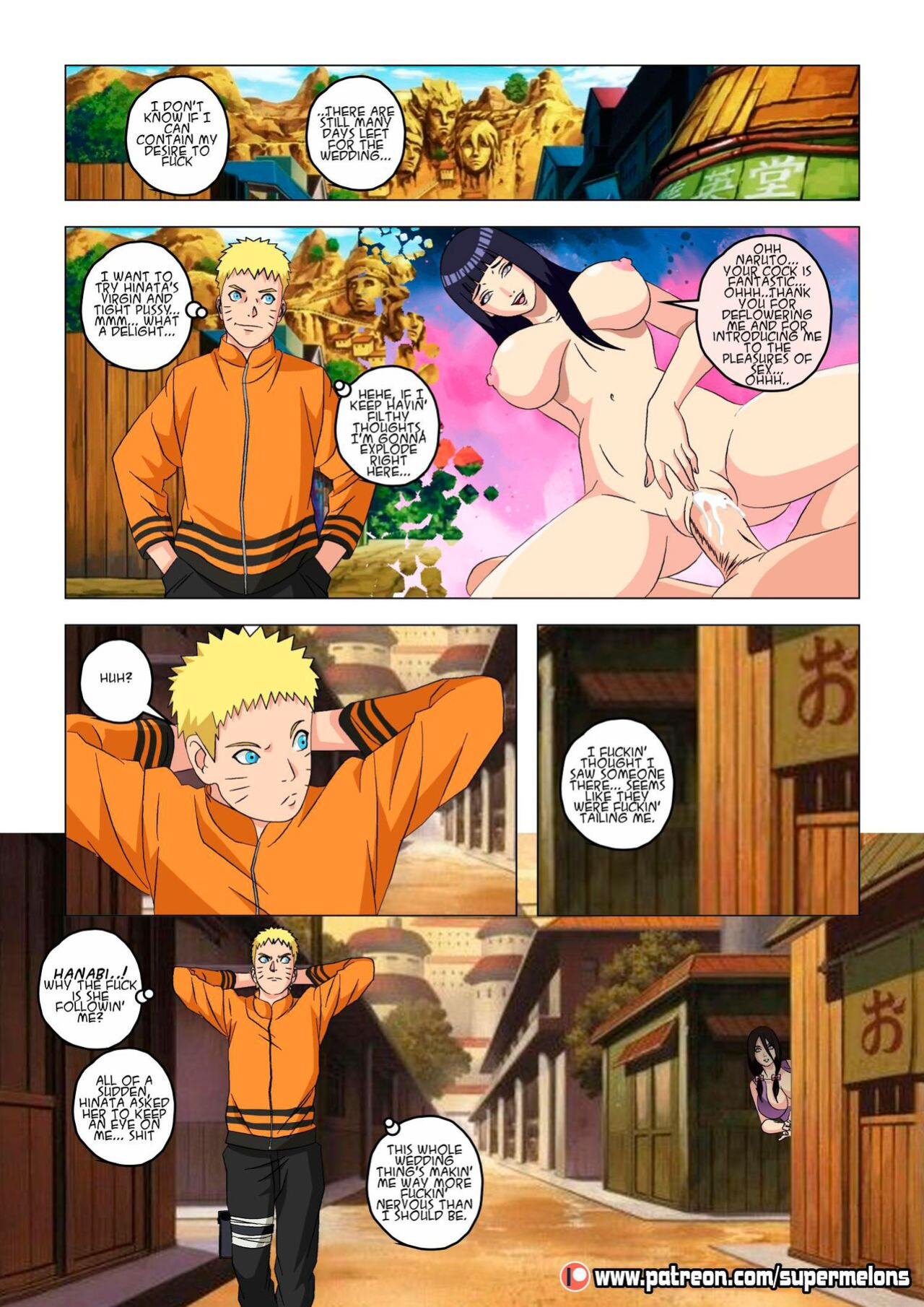 [Super Melons] Hanabi Intrusive (Boruto)