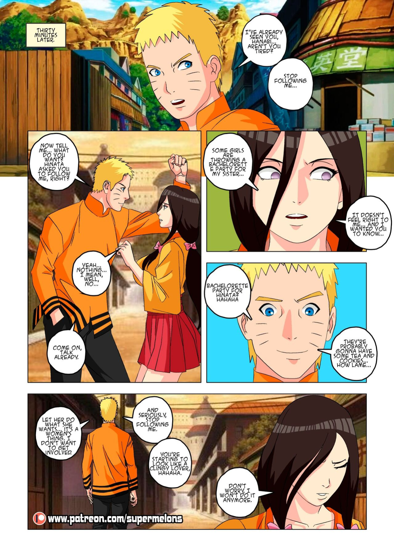 [Super Melons] Hanabi Intrusive (Boruto)