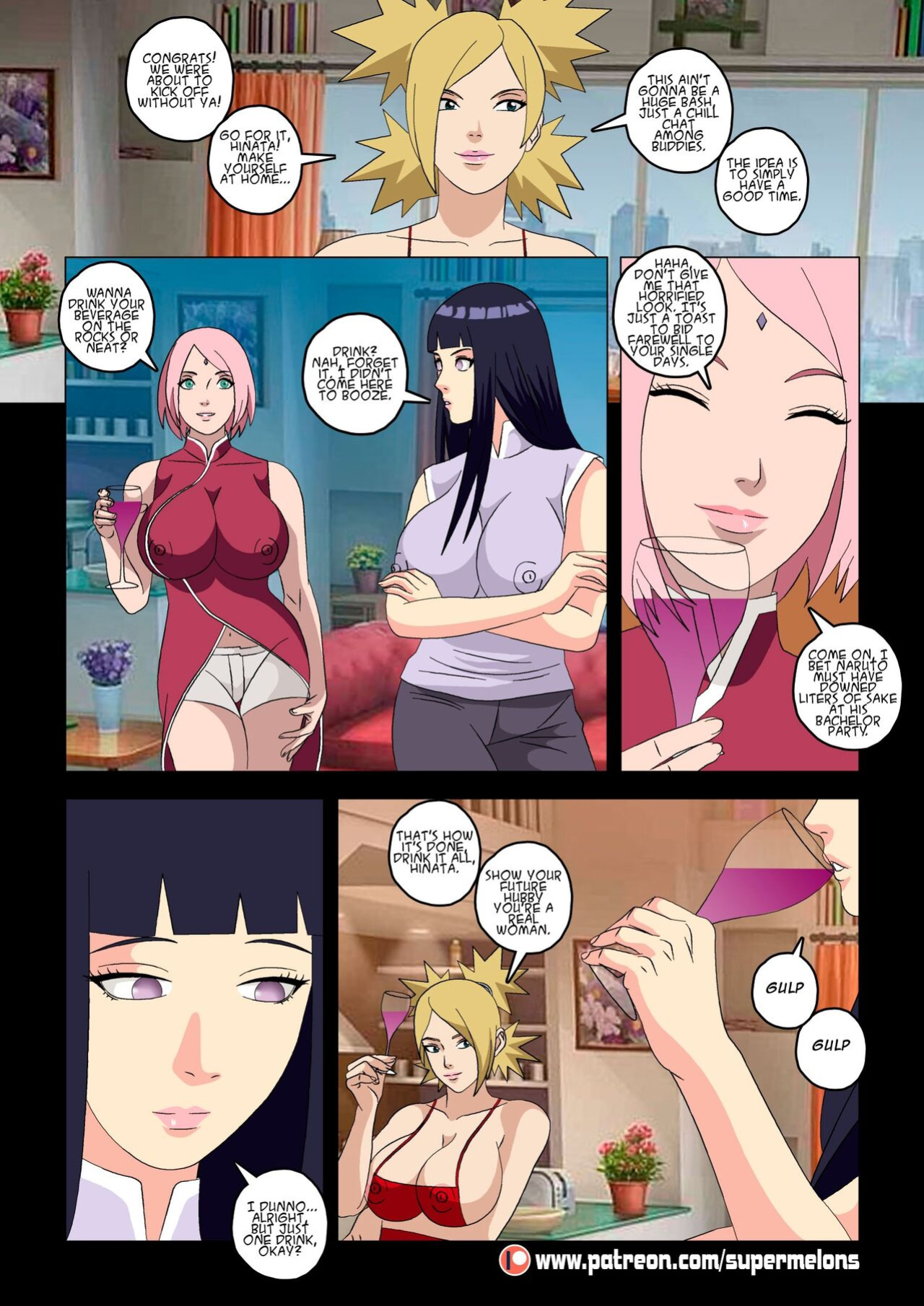 [Super Melons] Hanabi Intrusive (Boruto)