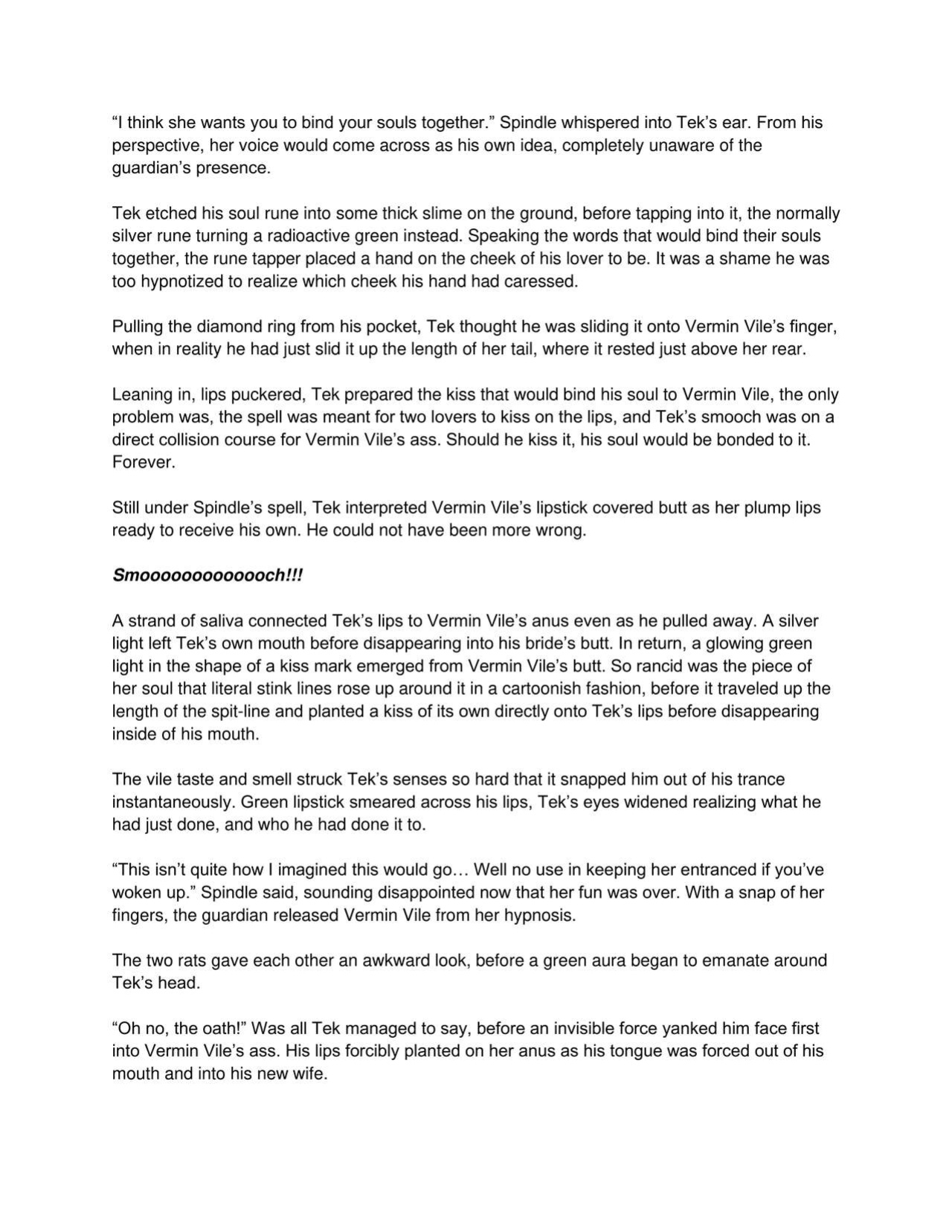 [TekandPrieda & Squiddy62] A Vile Wedding