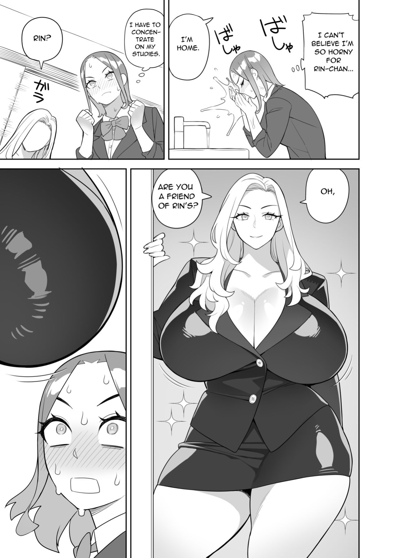 [Hidarikiki] Friend and Her Mom