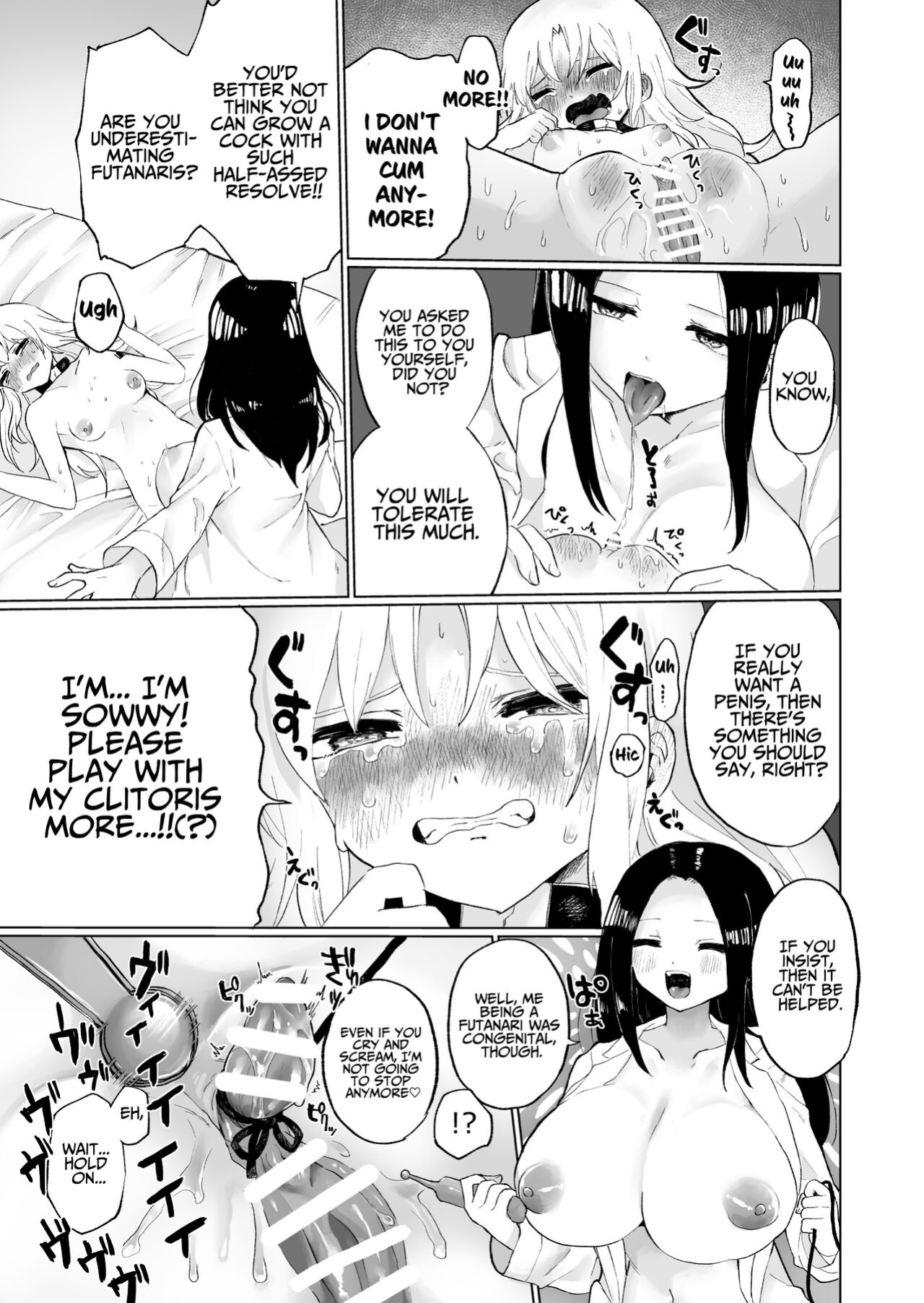 [Echiechi Kenzen Yuden (Girigiri Kenkou)] Futanari ni Naritai Shoujo, Clitoris wo Choukyousareru | A Girl That Wishes To Become A Futanari Dickgirl, Has Her Clitoris Sexually Disciplined [Cunny Garden] [Digital