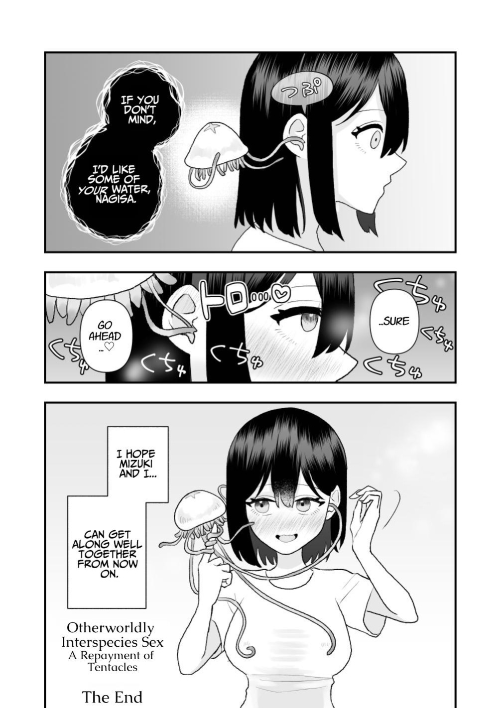 [Honeycomb Heim (Hachiya)] Ikai Ishukan ~Shokushu no Ongaeshi~ | Otherworld Interspecies Sex ~The Tentacle Returns~ [Cottoid]