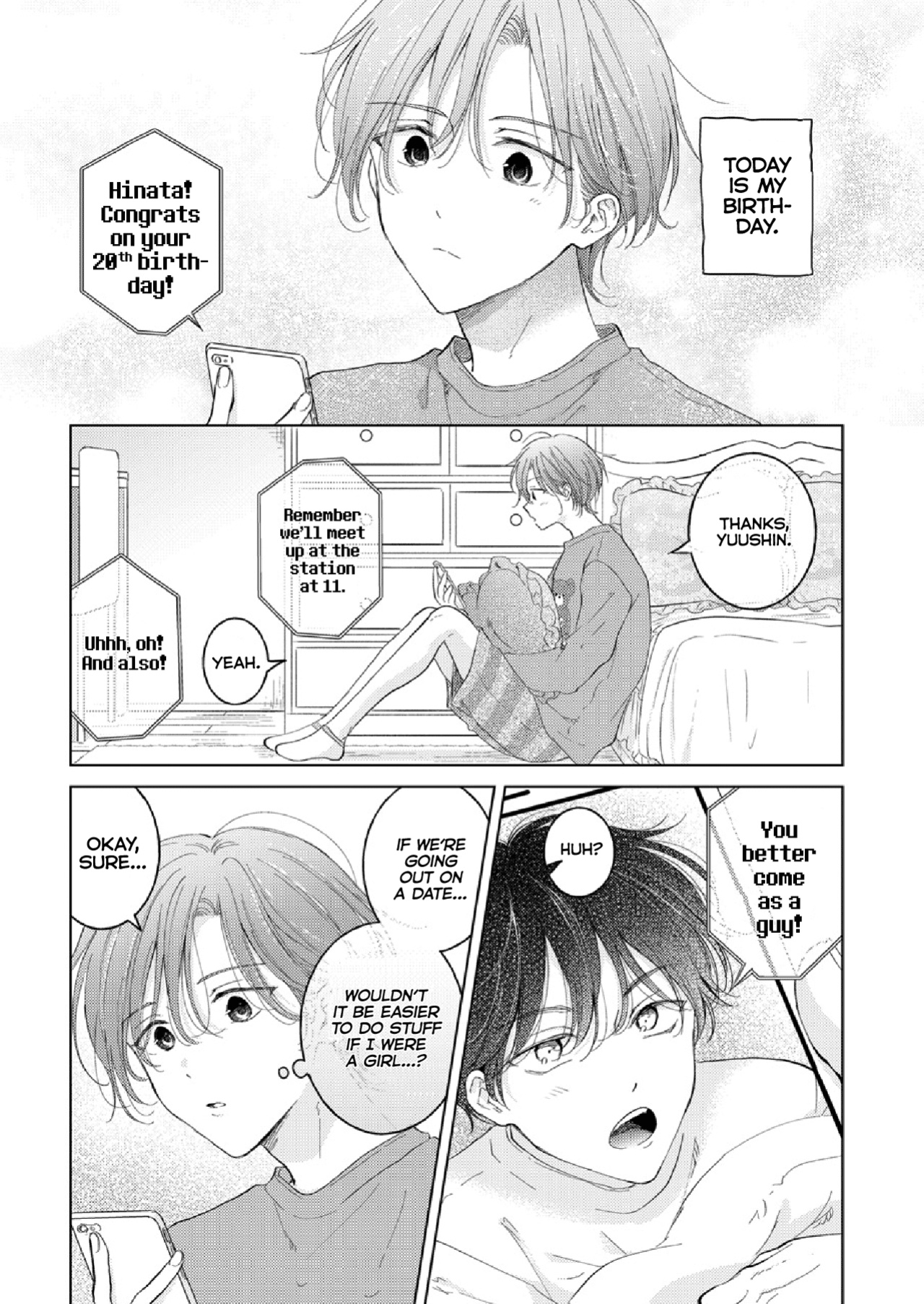 [Mogetama (Tanakamori Yokota)] Seitenkan Appli no Tadashii Tsukaikata 2 | How to use Gender-Changing Apps Properly 2 [MMAG Translations]
