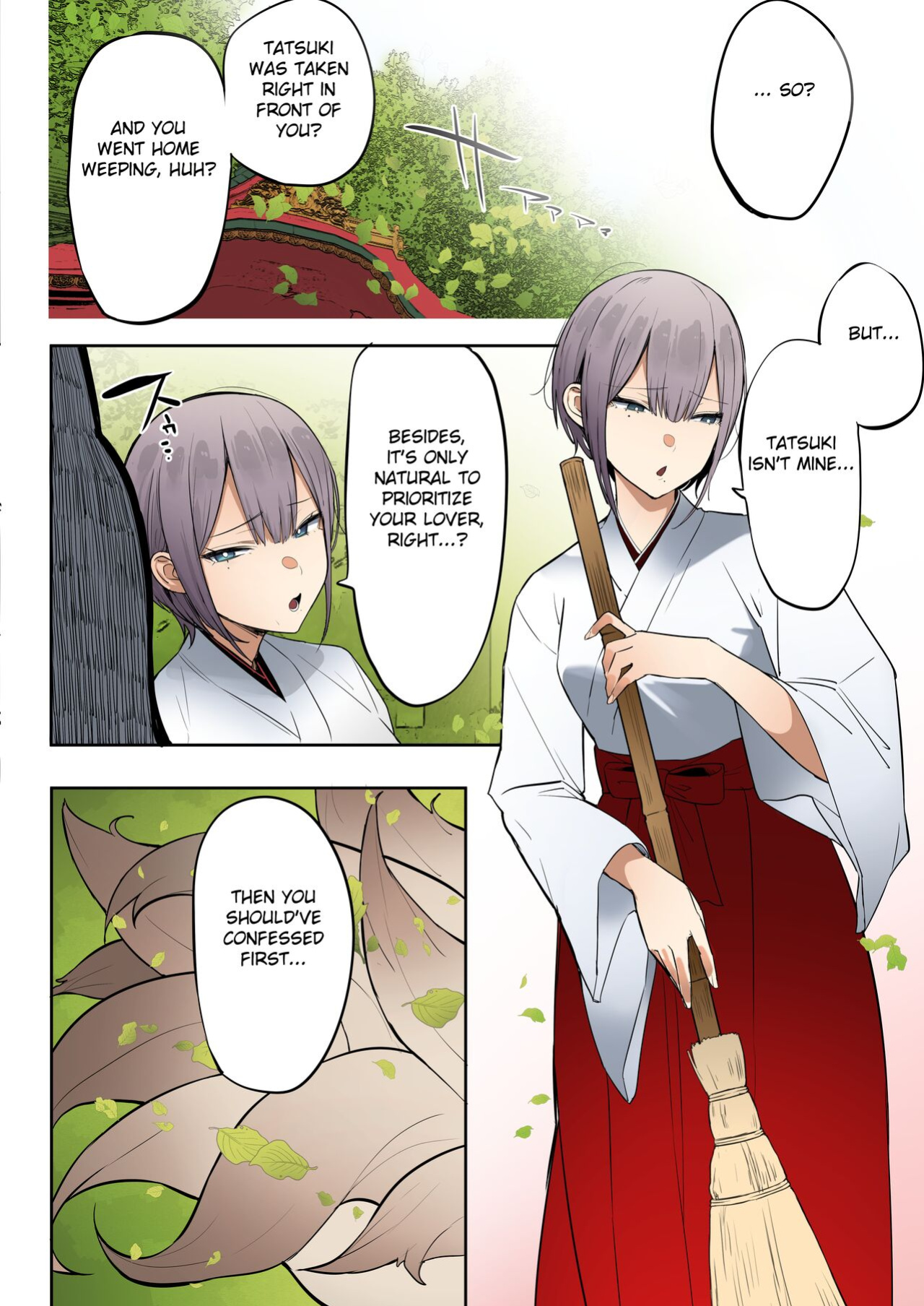 [Ofuton de Suyaa (Mitsudoue)] Inari-sama no Iu Toori [Colorized] [Fated Circle] [SPDSD]