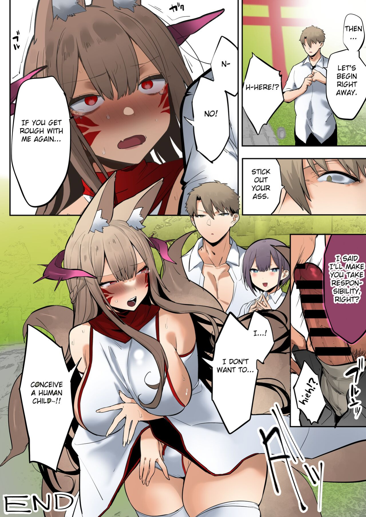 [Ofuton de Suyaa (Mitsudoue)] Inari-sama no Iu Toori [Colorized] [Fated Circle] [SPDSD]
