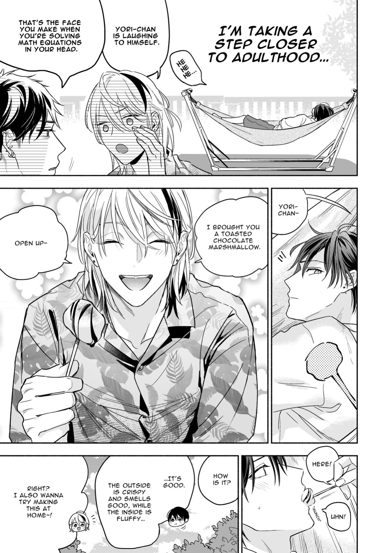 [NS (Nabara Shouko)] Tachi to Neko Docchi ga Ii no? | Top or Bottom? 3 ~Vacation 3-way Sex~