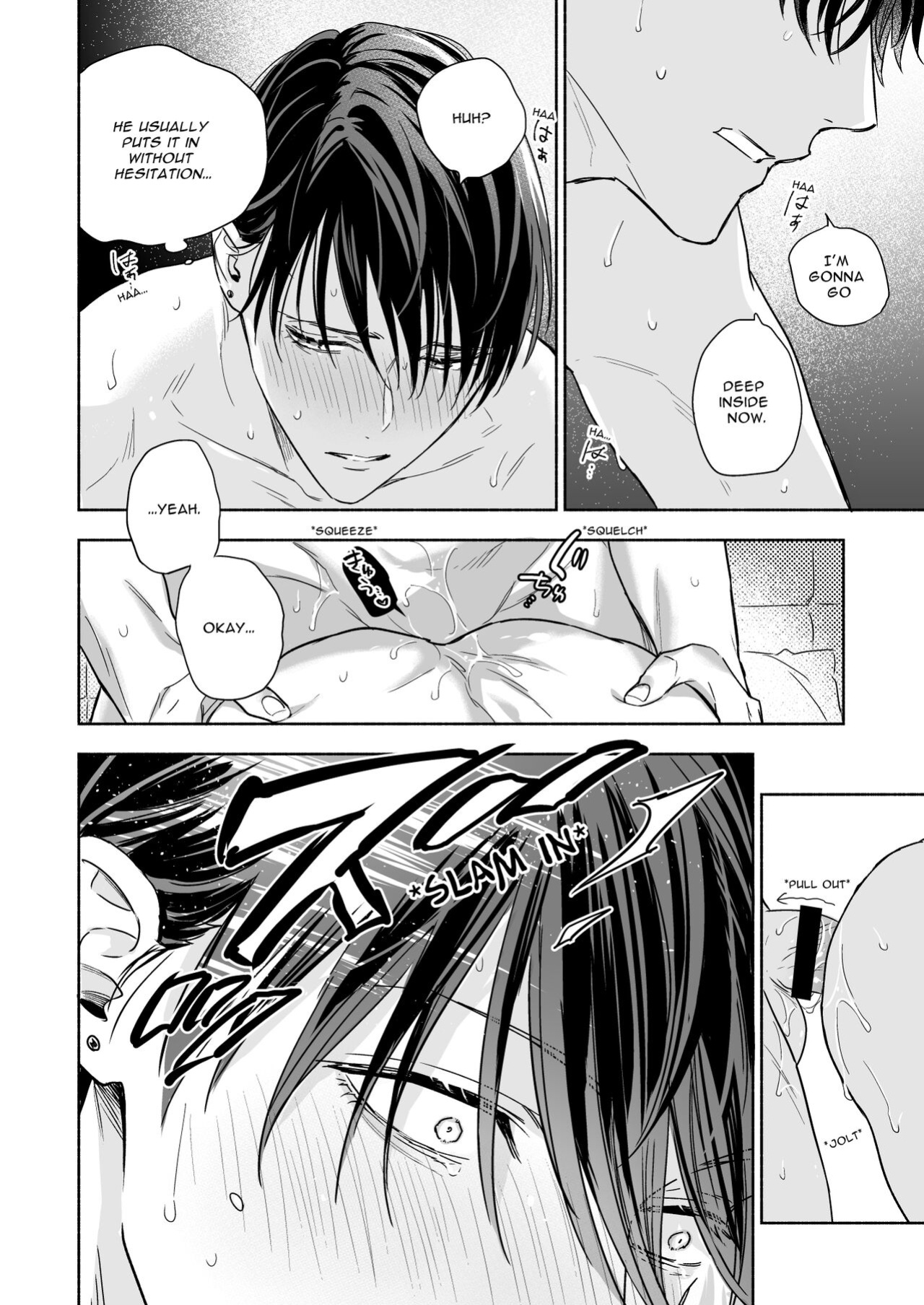 [NS (Nabara Shouko)] Tachi to Neko Docchi ga Ii no? | Top or Bottom? 3 ~Vacation 3-way Sex~